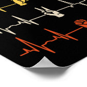 ASL Alphabet American Sing Language ASL Lehrer He Poster (Ecke)