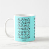 ASL-Alphabet-Cup Kaffeetasse (Links)