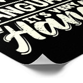 ASL Alphabet Teacher American Sing Language Poster (Ecke)