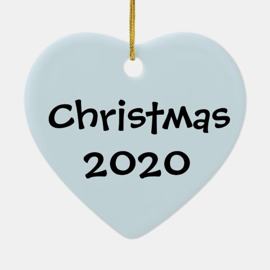 ASL American Sign Language Fingerbuchstabe Haven Keramik Ornament (Hinten)