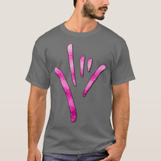 ASL American Sign Language I Liebe 5 T-Shirt