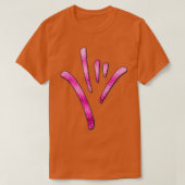 ASL American Sign Language I Liebe Sie 7 T-Shirt (Design vorne)