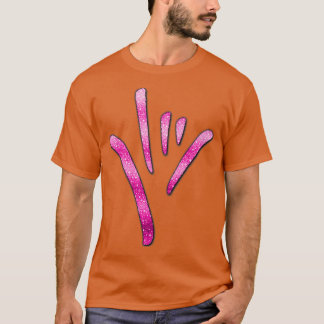 ASL American Sign Language I Liebe Sie 7 T-Shirt