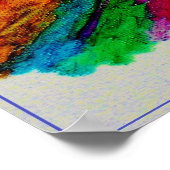 ASL American Sign Language I LIEBE SIE MEHR Poster (Ecke)