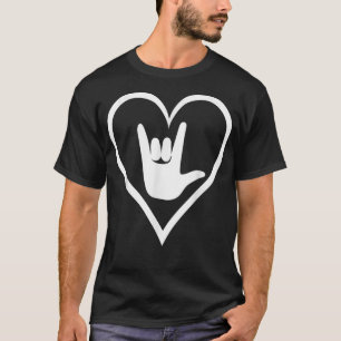 ASL American Sign Language I Liebe Sie New Cola T-Shirt