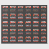 ASL American Sign Language Interpreter Deaf Geschenkpapier (Flach)