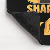 ASL American Sign Language Share Liebe Awarenes Mousepad (Ecke)