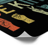 ASL Be Kind ASL American Sign Language Poster (Ecke)