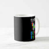ASL Be Kind s1 ASL American Sign Language Kaffeetasse (VorderseiteRechts)