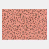 ASL Blume Hands Geschenkpapier Set (Vorderseite 3)