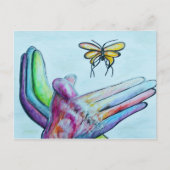 ASL Butterfly Postkarte (Vorderseite)