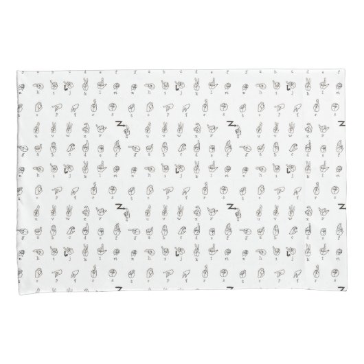 ASL Chart-Set Kissenbezug (Vorderseite-Rechts)