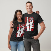 ASL Class Sign Language Fun Fighting Valentines Da T-Shirt (Unisex)
