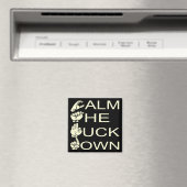 ASL CTFD beruhigen F**K Down #USAPatriotGraphics Magnet (In Situ (Geschirrspüler))