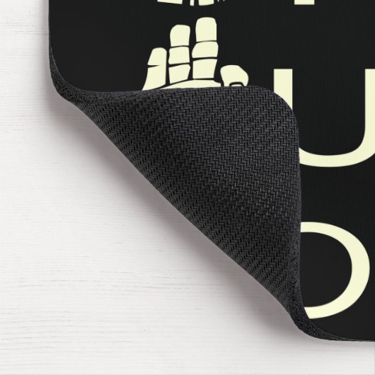 ASL CTFD Calm The F**K Down #USAPatriotGraphics Mousepad (Ecke)