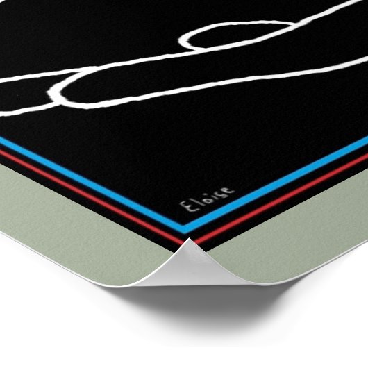 ASL Darf ich dir helfen? Poster (Ecke)