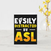 Asl Deaf Awareness and Sign Language 3 Karte (Gelbe Blume)