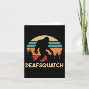 Asl Deaf Awareness Gehör Verlust der Zeichensprach Karte