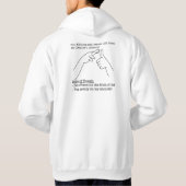 ASL-Design - Faustregel Hoodie (Rückseite)