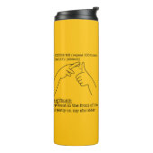 ASL-Design - Faustregel Thermosbecher (Nach links gedreht)