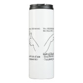 ASL-Design - Faustregel Thermosbecher (Rückseite)