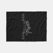 Asl Design for Asl Lover Deaf Day Awareness Fleecedecke (Vorderseite (Horizontal))