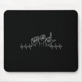 Asl Design for Asl Lover Deaf Day Awareness Mousepad (Vorne)