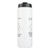 ASL Design - Rule of Thumb Thermosbecher (Vorderseite)