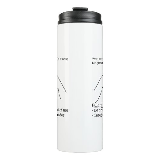 ASL Design - Rule of Thumb Thermosbecher (Vorderseite)