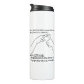 ASL Design - Rule of Thumb Thermosbecher (Nach rechts gedreht)