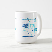 ASL Design - Wash, Rinse, and Dry Love ILY Kaffeetasse (VorderseiteRechts)