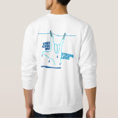 ASL Design - Wash, Rinse, and Dry Love ILY Sweatshirt (Rückseite)