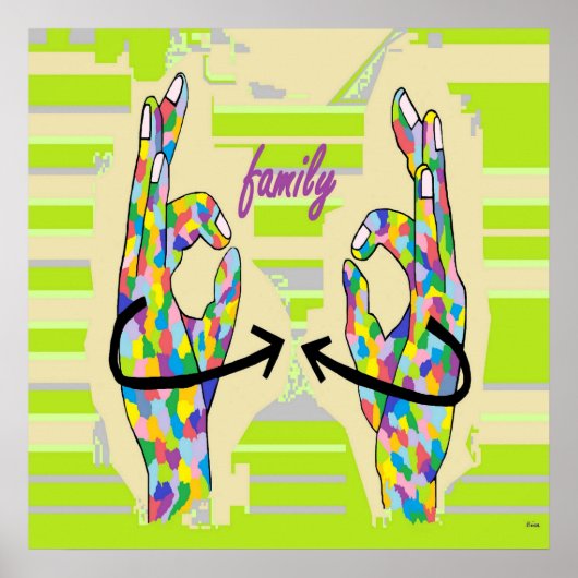 ASL FAMILY POSTER (Vorne)