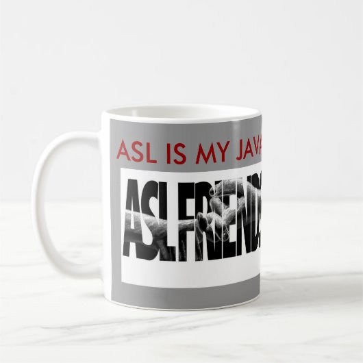 ASL-FREUND-GRUPPE JAVA KAFFEETASSE (Links)