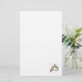 Asl-Freunde Briefpapier (Stehend Vorderseite)
