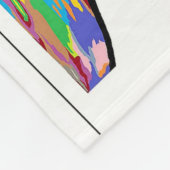 Asl-Freunde Fleecedecke (Ecke)