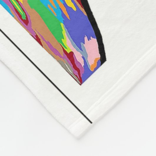 Asl-Freunde Fleecedecke (Ecke)