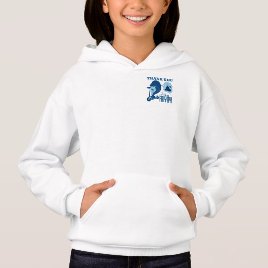 ASL Friday Design - Thank God It’s Friyay! Hoodie (Vorderseite)