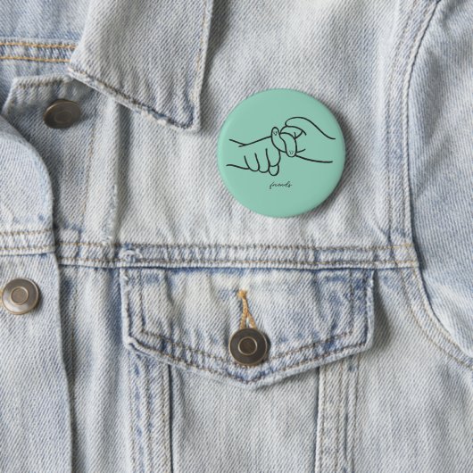 ASL Friends Button - Kleines Zeichen, große Bedeut (Beispiel)
