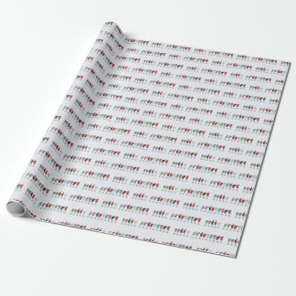 ASL Frohe Weihnachtswrapping Paper Geschenkpapier