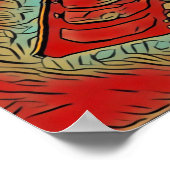 ASL Funky I WIRKLICH Liebe Poster (Ecke)