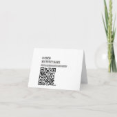 Asl-Graffiti kein L Rot für Weihnachten auf grünem (Rückseite)