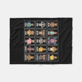 Asl Hand Gesture Animals Deaf Hörverlust Awarene Fleecedecke (Vorderseite (Horizontal))