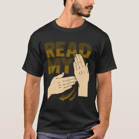Asl Hand Gesture Deaf Hearing Loss Awareness 12 T-Shirt (Vorderseite)
