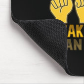 ASL Hand Gesture Deaf Hörverlust Bewusstsein 5 Mousepad (Ecke)