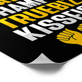 ASL Hand Gesture Deaf Hörverlust Bewusstsein 8 Poster (Ecke)