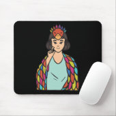 Asl Hand Gesture Deaf HörverschleißGirl Mousepad (Mit Mouse)