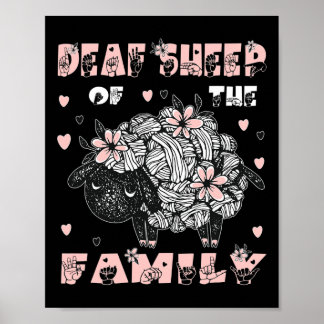 Asl Hand Gesture Hand Sign Language Hörverlust A Poster