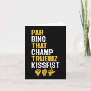 ASL-Handgeste Gehörlos Hörverlust Bewusstsein 8 Karte