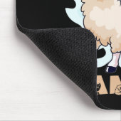 ASL Handgeste Handzeichen Hörverlust a Mousepad (Ecke)